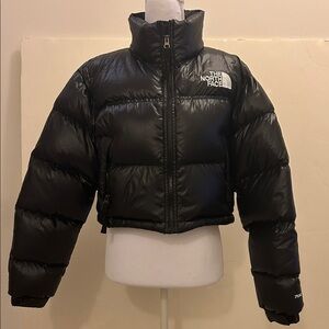 The North Face Nuptse Cropped Puffer
